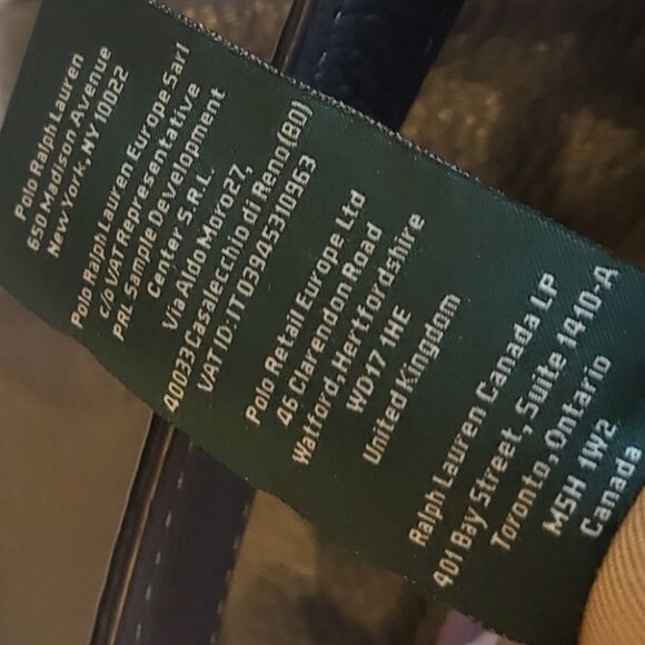 Lauren Ralph Lauren Dark Gray Pebbled Leather Hobo Bag - Picture 5 of 16